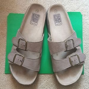 Faded Glory slip on Sandals